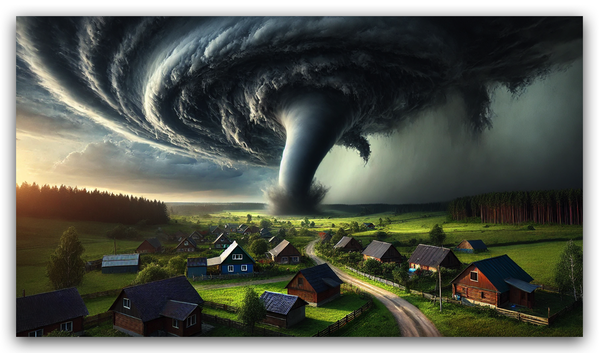 Ураган надвигается