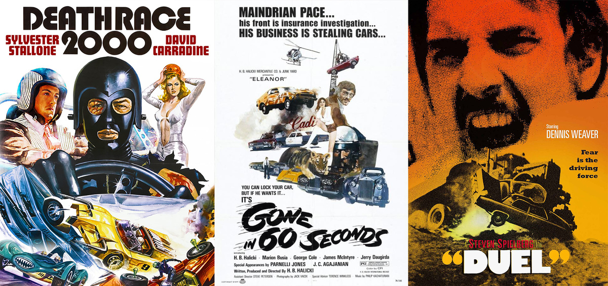 А еще в 70-е стал популярным автомобильный экшн