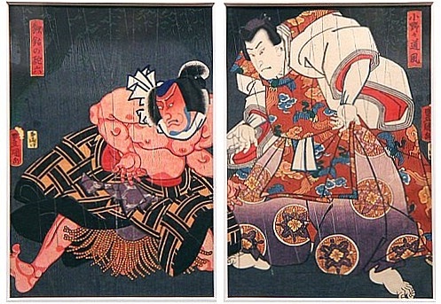 Пример Укиё-е (Ukiyo-e)