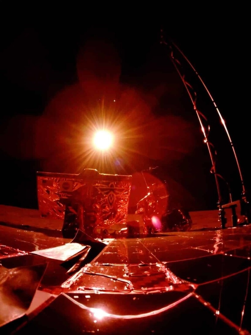    Солнце заходит за Землю. Фото: naked-science.ru