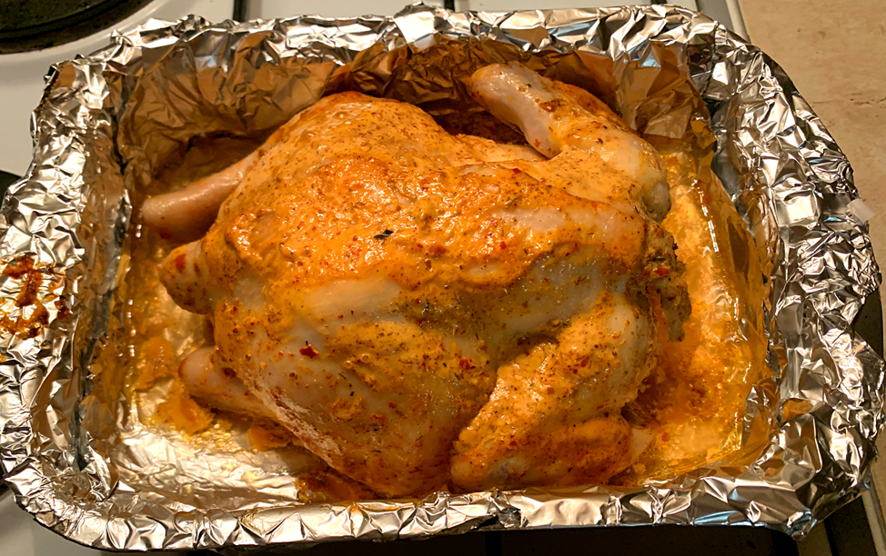 Курица в духовке