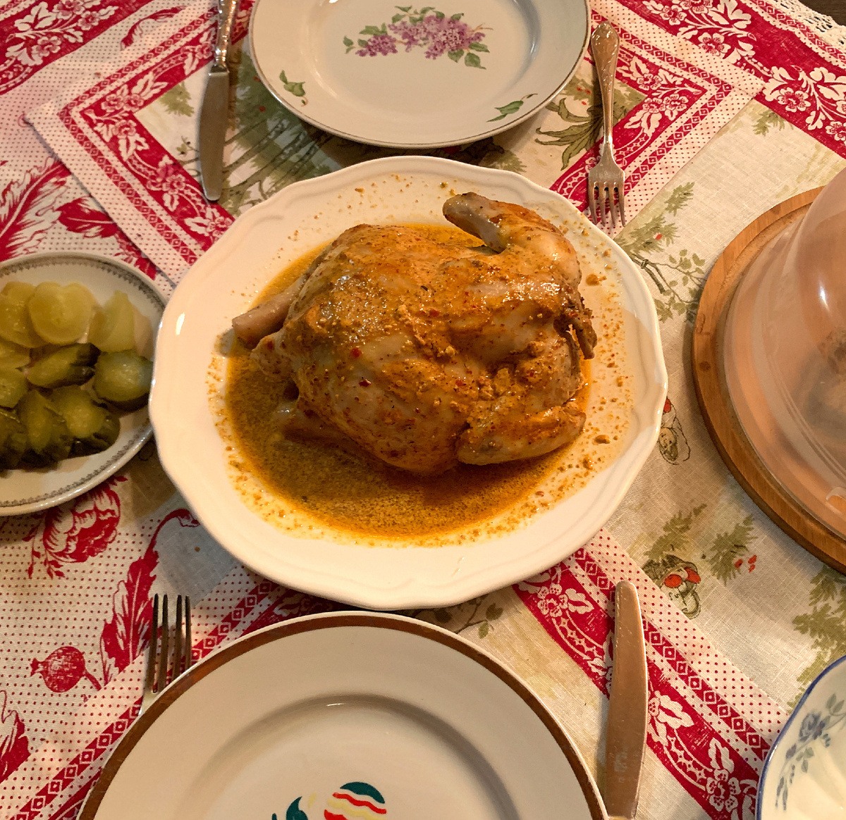 Сочная курица в духовке