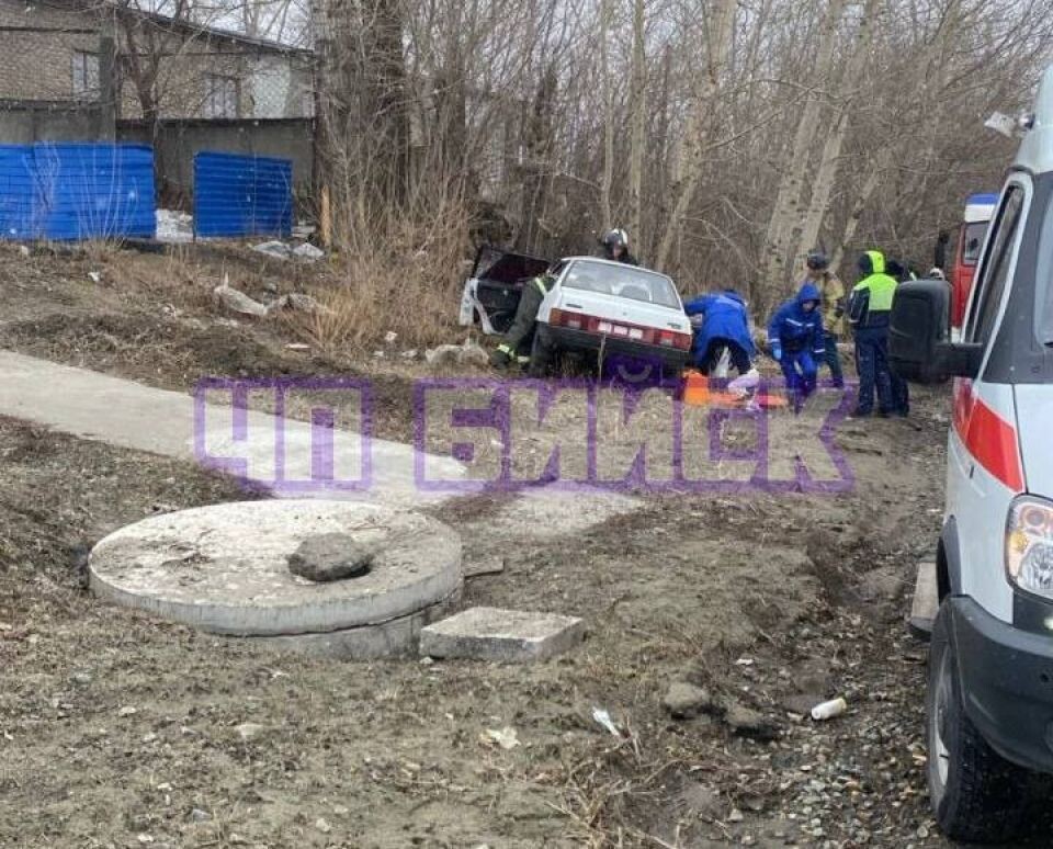    Авария в Бийске. Источник: "ЧП Бийск"