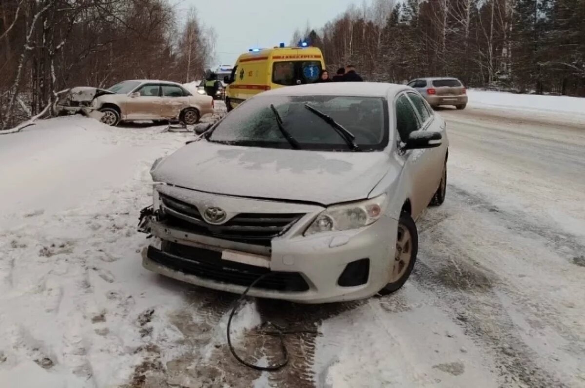    Три автомобиля столкнулись на улице Мичурина в Томске