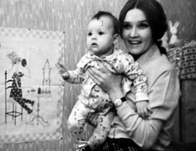 Вера Алентова с дочерью