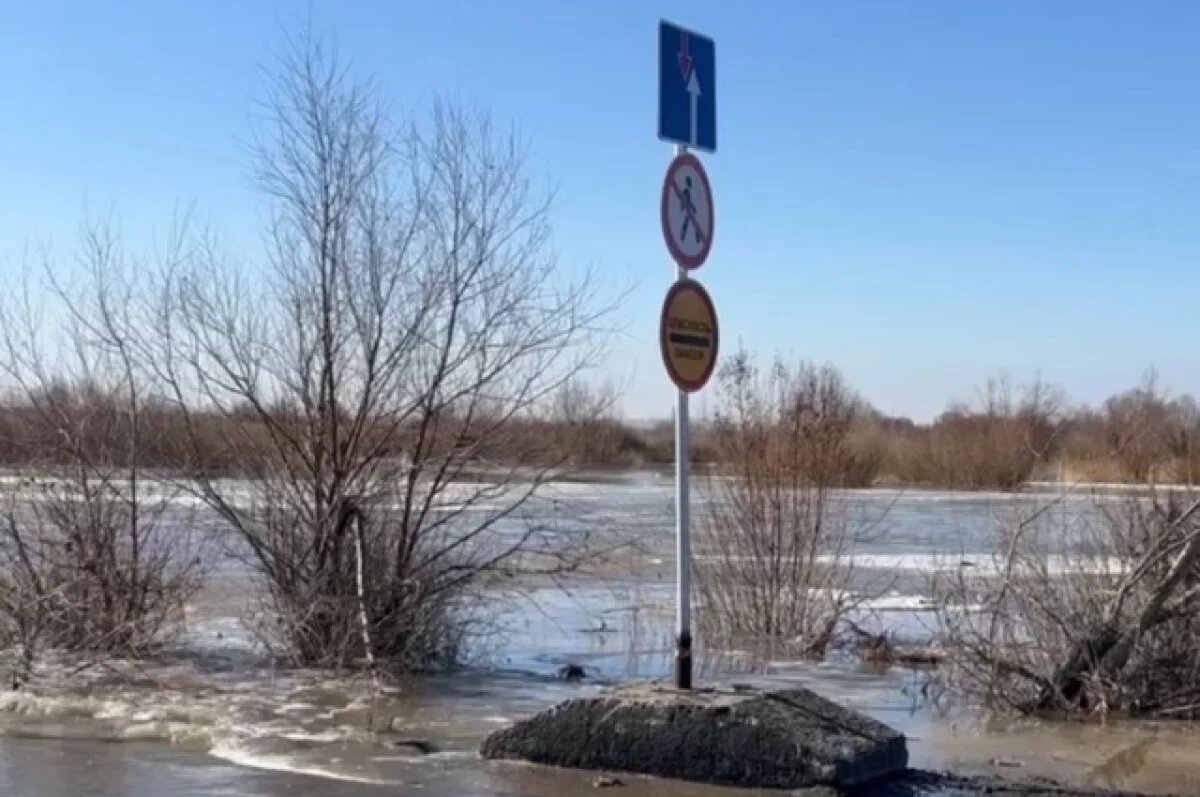    В Орске упал уровень воды в реке Кумак, но вырос в реке Орь