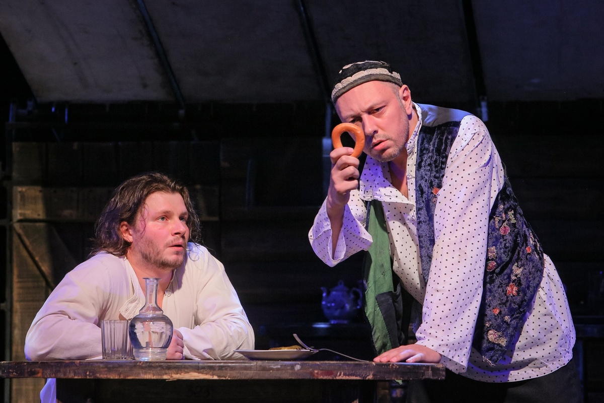 На спектакле в МАДТ имени А.С. Пушкина