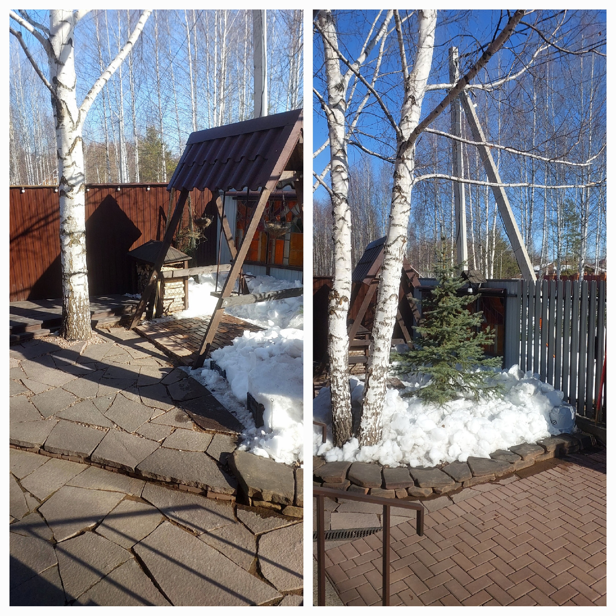 Площадка перед домом