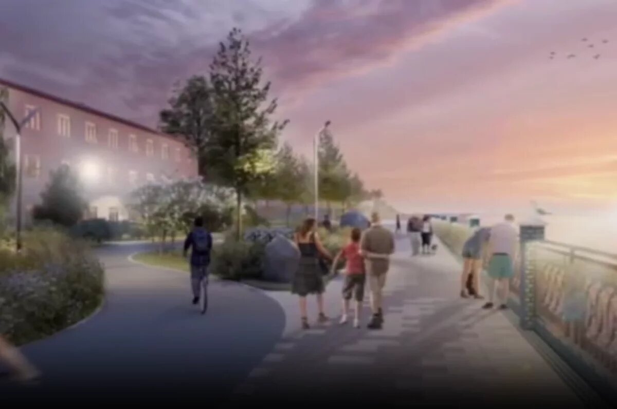    В Людиново Калужской области потратят 150 млн на благоустройство набережной