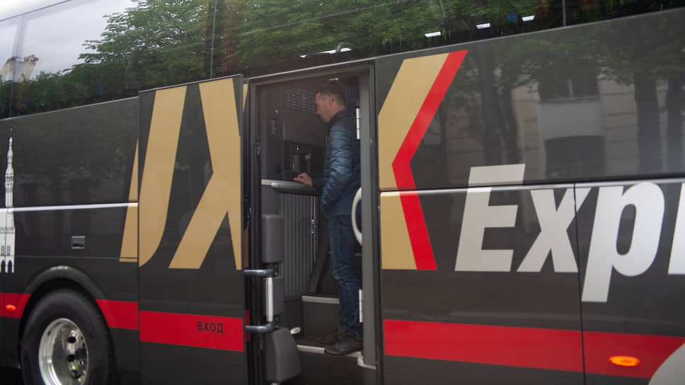 Пассажирский автобус компании-перевозчика Lux Express.📷Фото: Lux Express / «ВКонтакте»