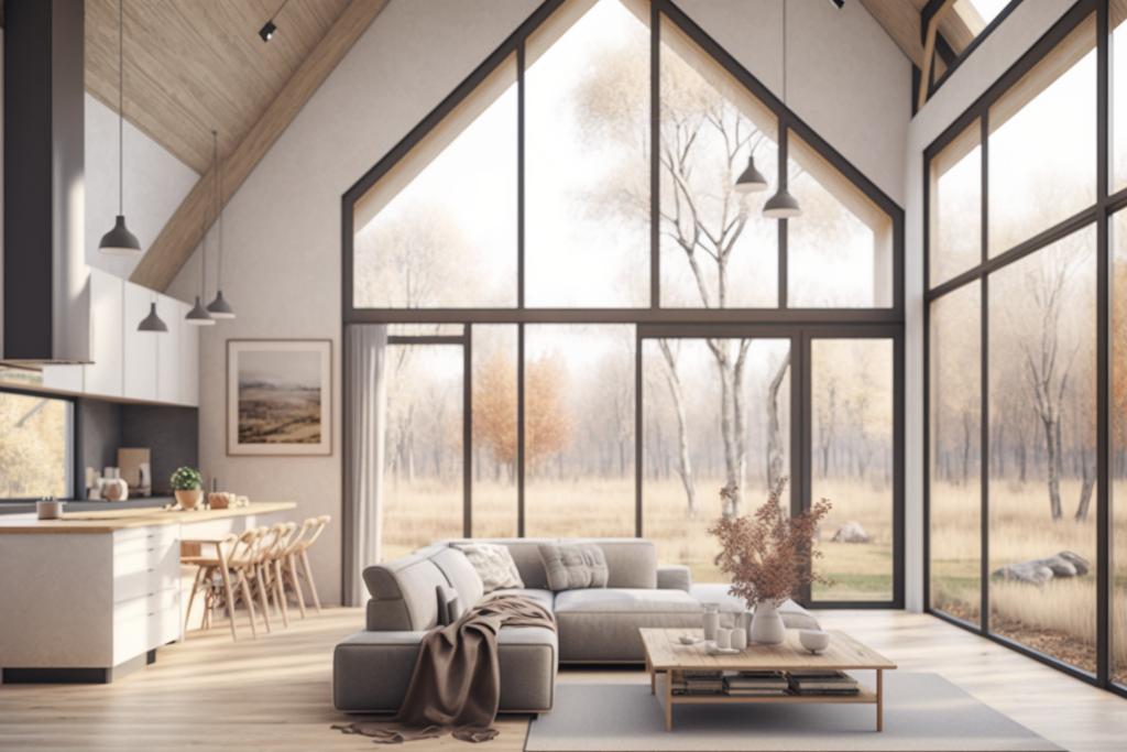    Дизайн коттеджа в стиле современного минимализма Keri