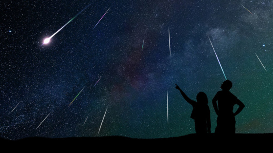    Первый весенний звездопад наберет силу 23 апреля ©Shutterstock/Fotodom