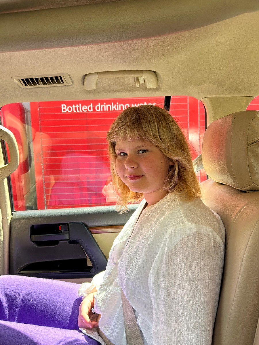 Марта едет в пустыню