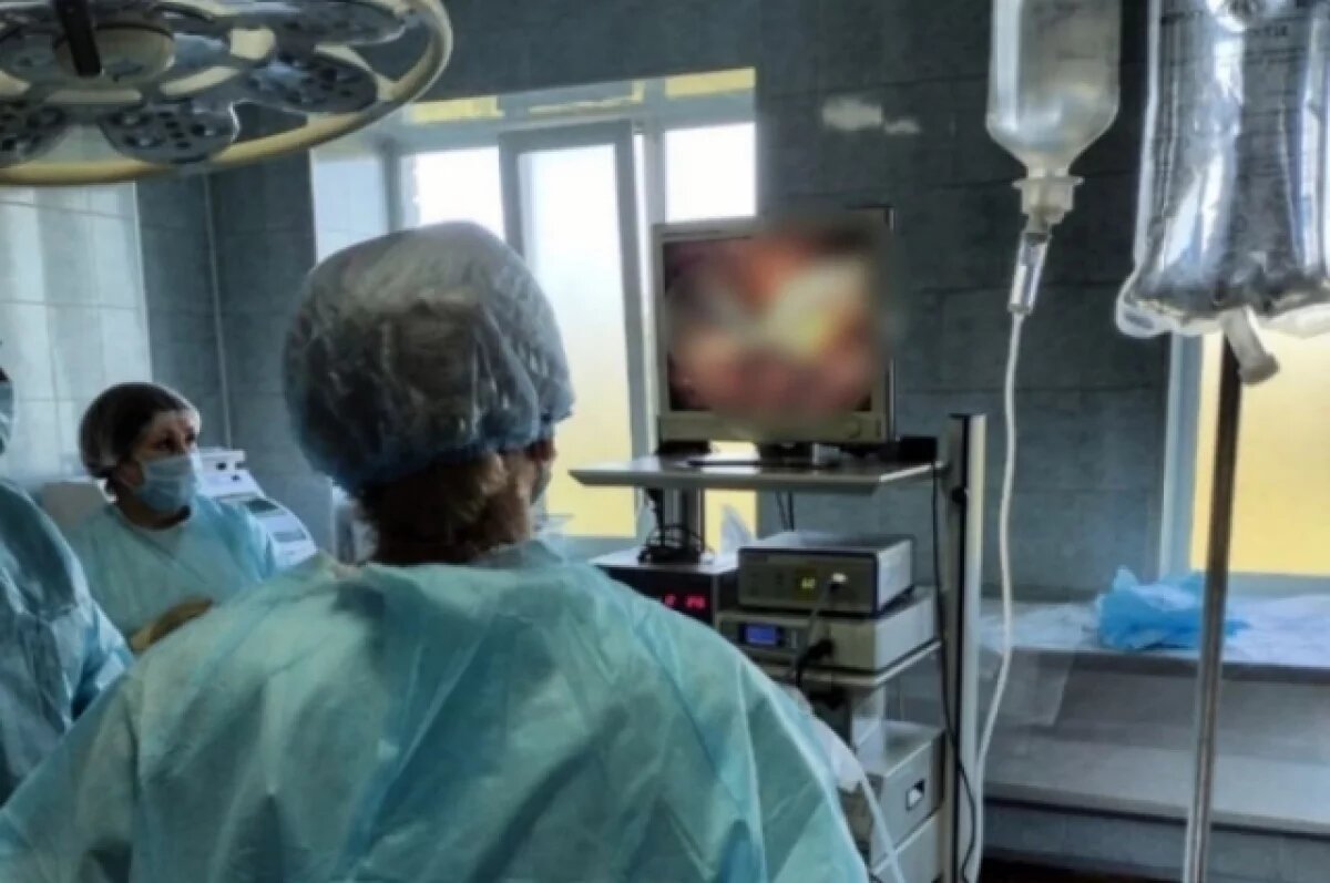    Четырёхкилограммовую опухоль яичника удалили у 25-летней ижевчанки