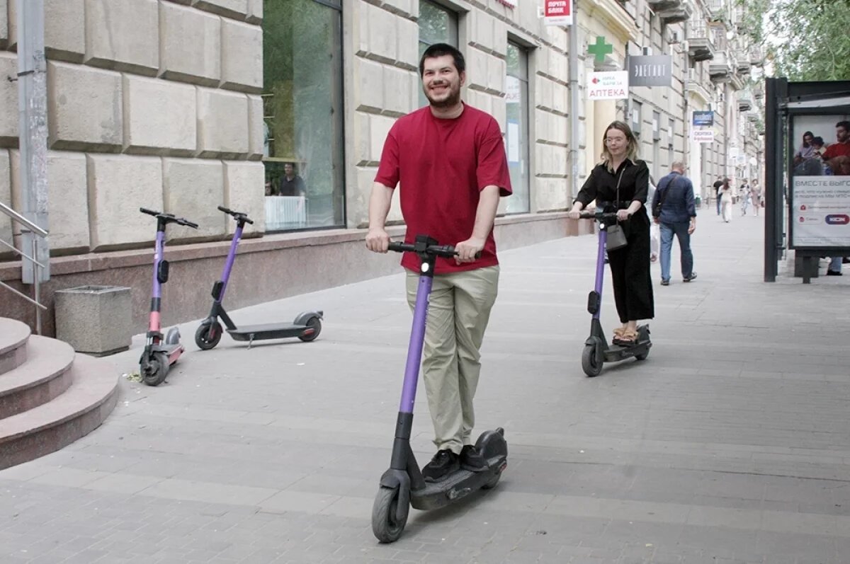    Места для размещения электросамокатов определяют в Туле