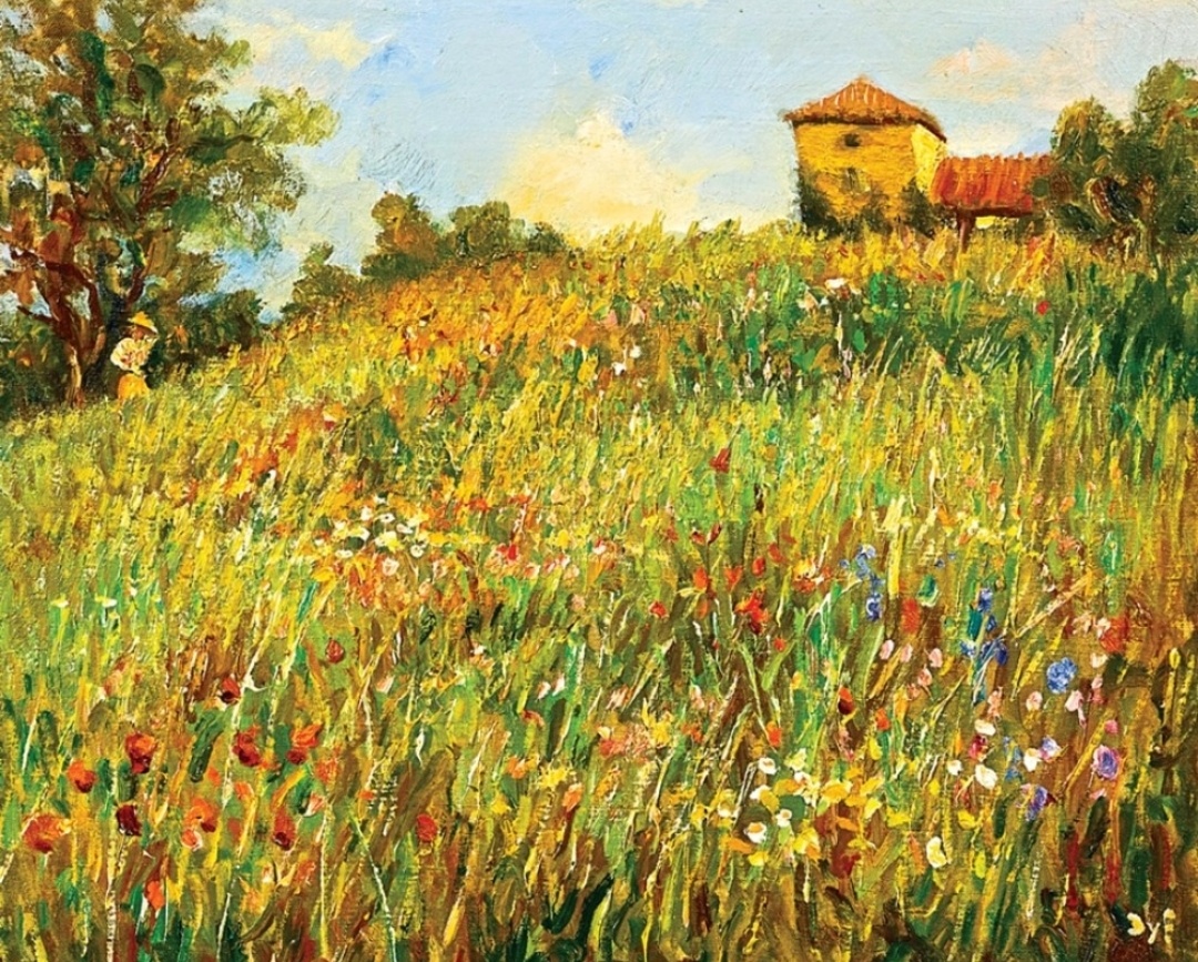 Художник Марсель Дюф