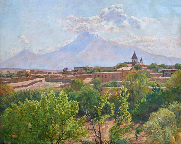 Илья Машков. Арарат. 1927 г. Источник: http://www.nashasreda.ru