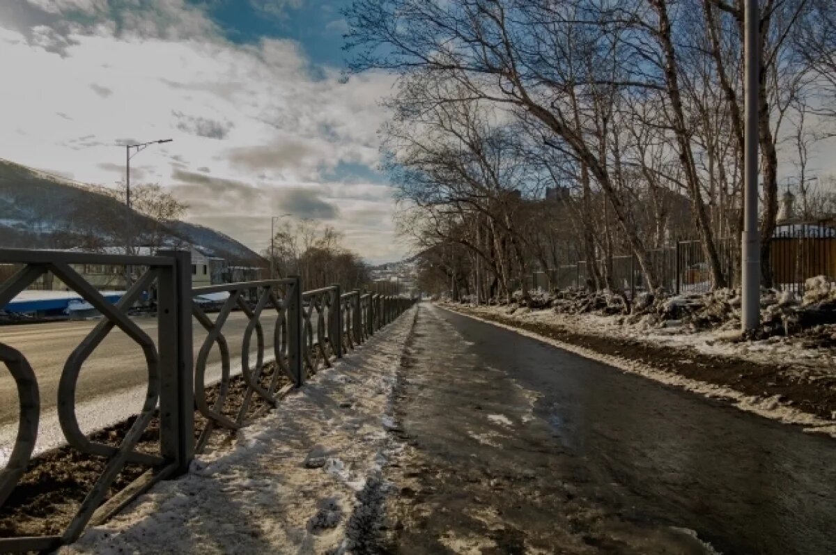    На Камчатке в первой половине марта температура была ниже нормы