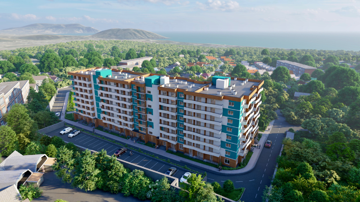 Комплекс апартаментов "Бирюзовый квартал" в Крыму