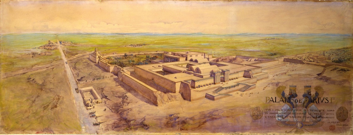 Современная реконструкция Персеполя.