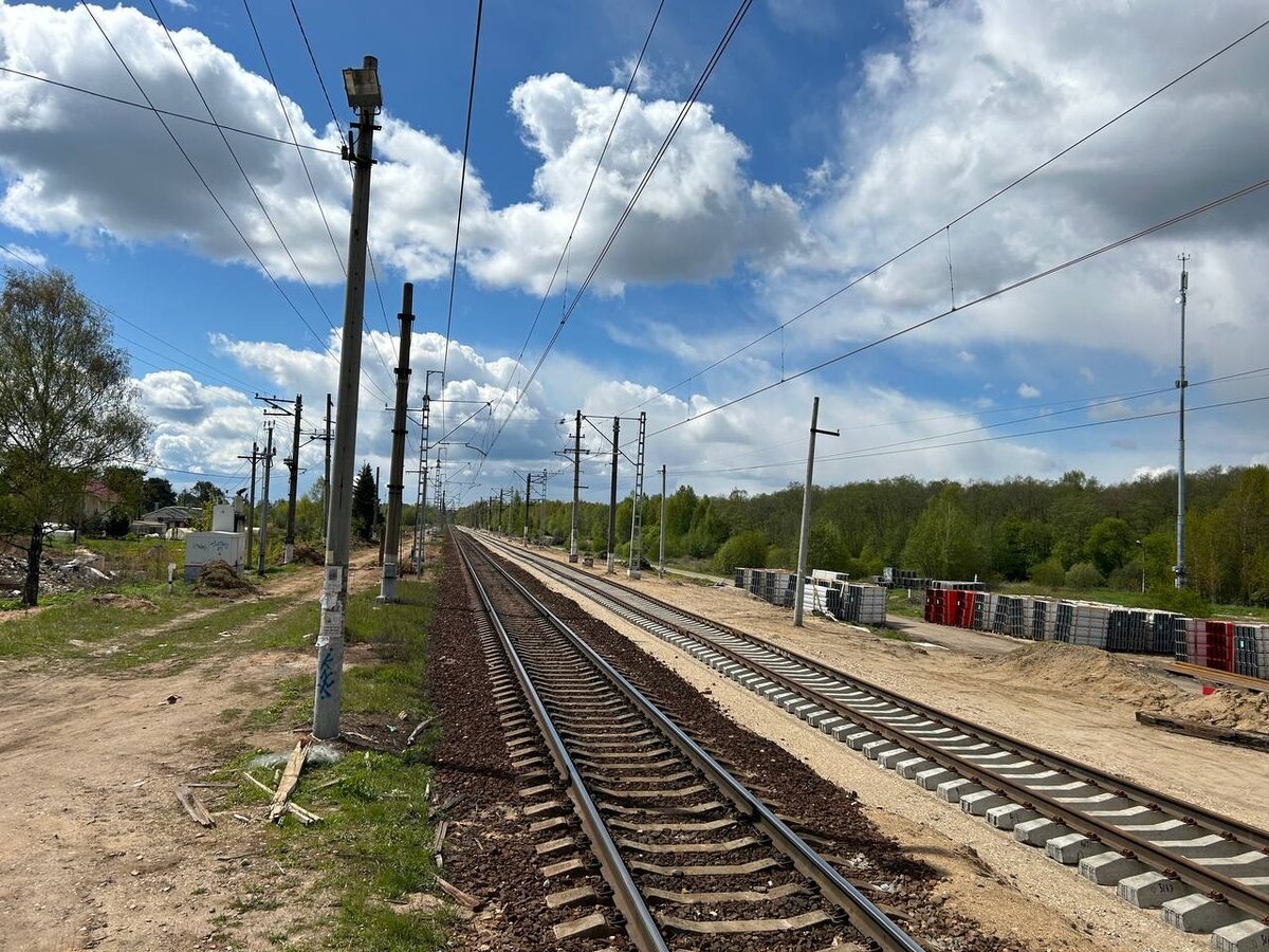 © Наша колея 1520 / t.me/s/Groupofcompanies1520 (Разъезд Орудьево, 2024 г.)