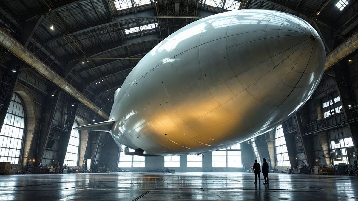 Иллюстрация для статьи "Дирижабли России: главных 5 «минусов» дирижаблестроения (часть 4)", канал "Техно Колибри", Дзен.