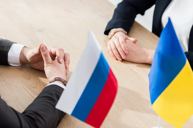    Украина Россия / флаг