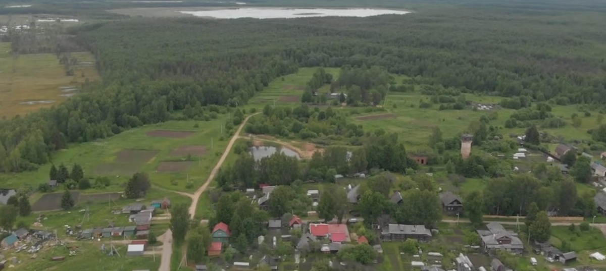 Село Дунилово. Вид сверху. Фото: из открытых источников.