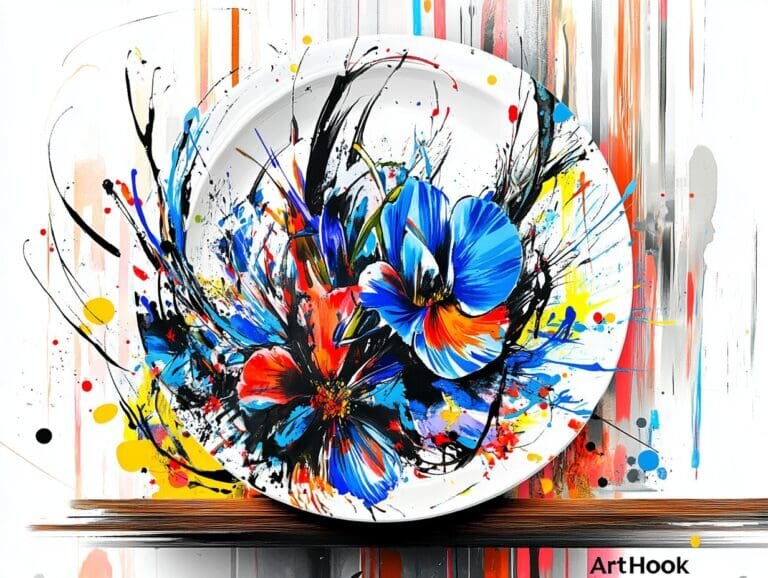    Традиционная гжель на посуде: создайте уникальные изделия с помощью художественной росписи и раскройте секреты русского искусства Art-Hook.Ru