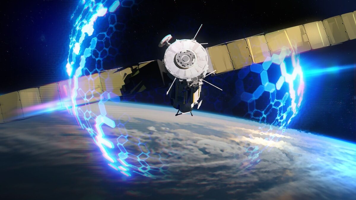 Спутник новой формации на орбите.  фото: картинки яндекса.