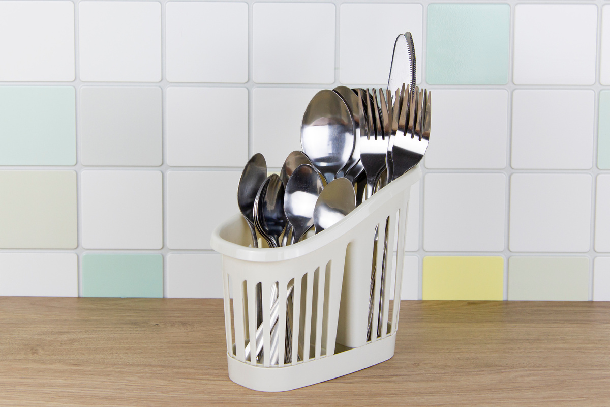 Сушилка для столовых приборов 2-х секционная от компании М-пластика