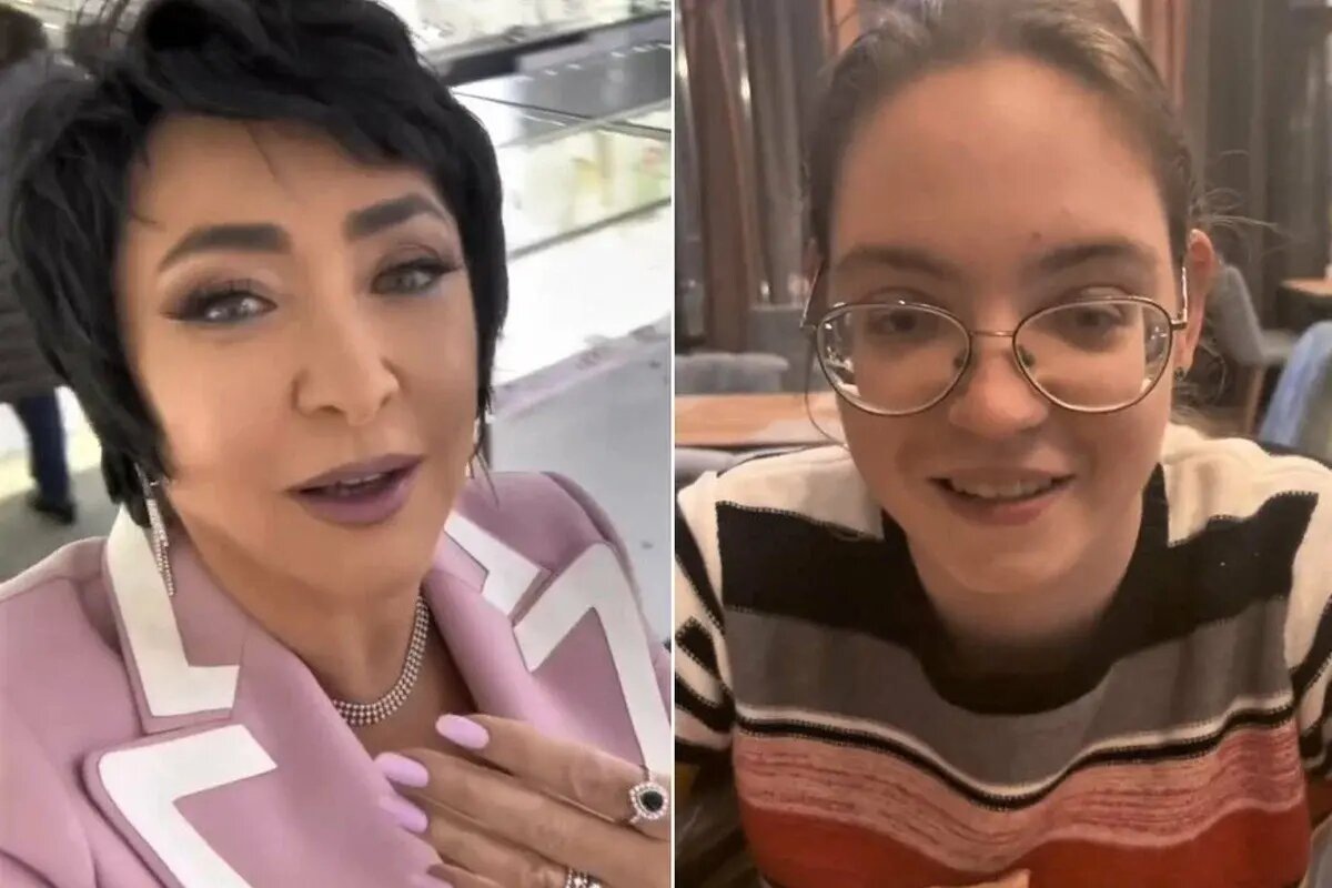 Лолита с дочкой Евой. 