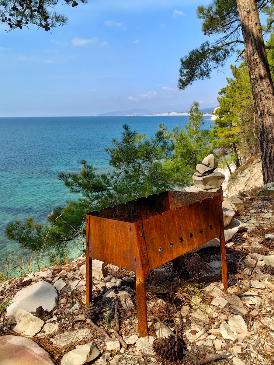 Как насчет шашлыка с лучшим видом на море?