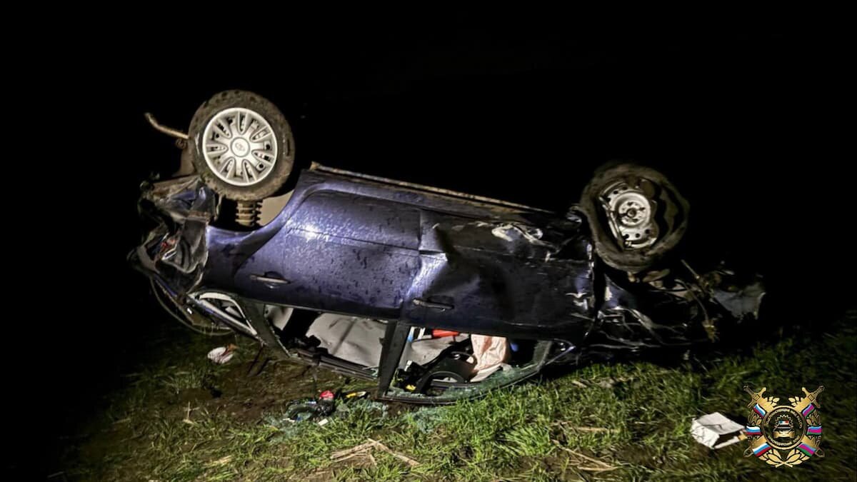    Скриншот видео t.me/gibdd123region