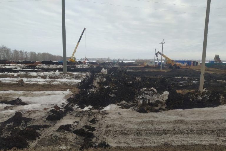    В Матвеевском районе приступили к строительству элеватора Оренбуржье