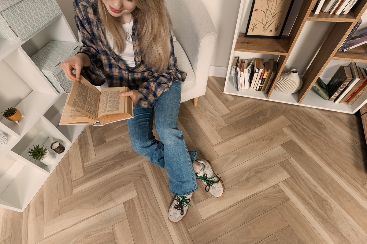 Современный дорогой ламинат неотличим от натурального паркета