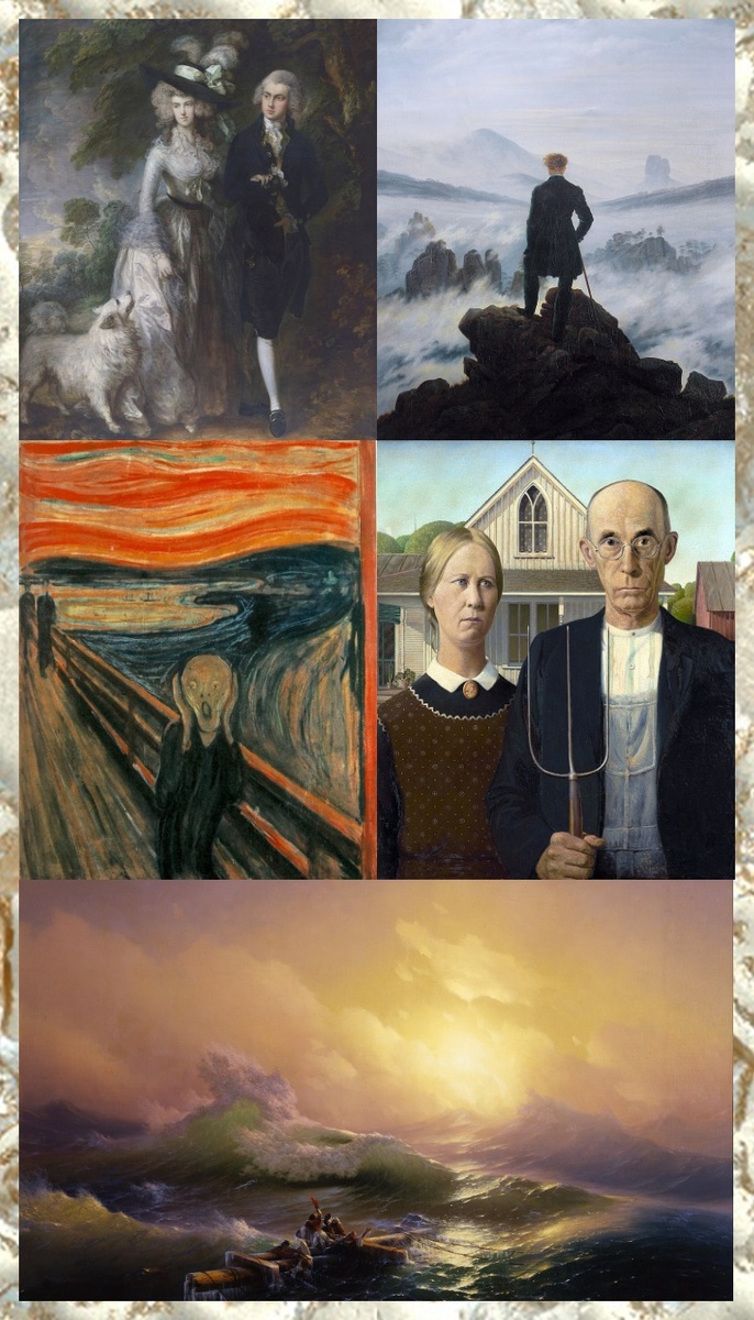 День 1: «5 картин, изменивших историю живописи: от реализма до экспрессионизма»