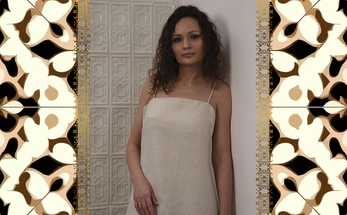 Коллаж: я и нейросеть Шедеврум