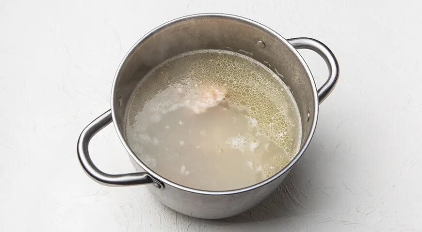   Суп с копченой курицей и фасолью (gastronom.ru)