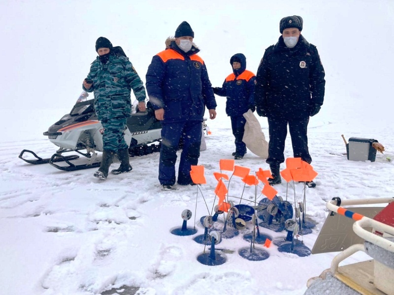 Рыбоохрана изымает жерлицы