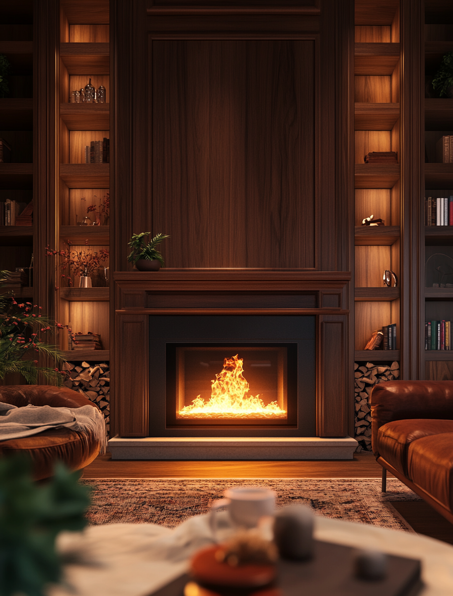    Электрокамины с паровым эффектом: создайте уют и безопасность в вашем доме без открытого огня Kamin