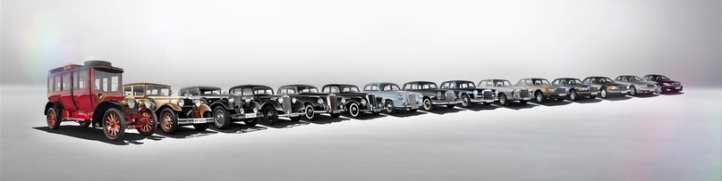 История Mercedes-Benz в машинах