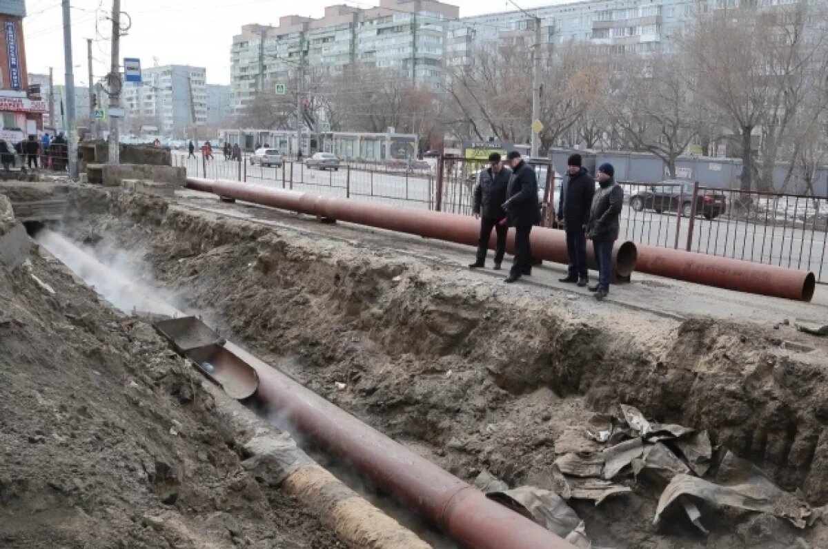    Мэр Омска поручил ресурсникам благоустроить участки после работ на сетях