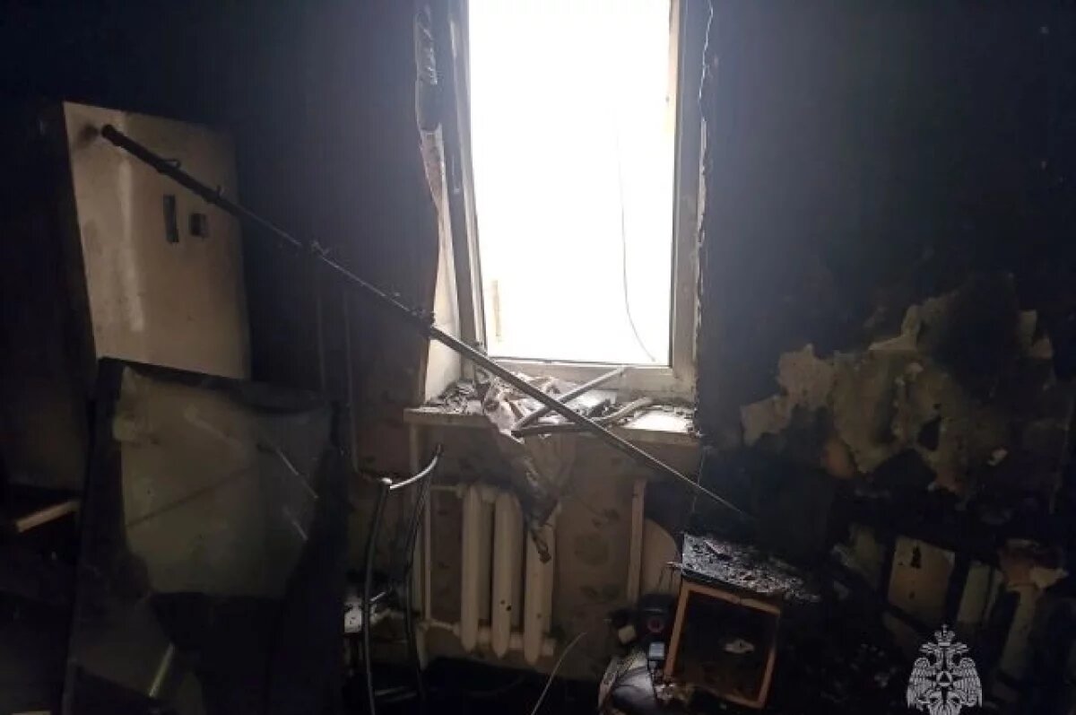    В Евпатории женщина погибла во время пожара в квартире