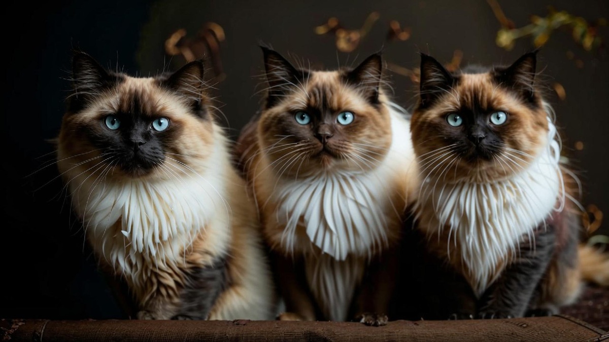 История бирманской кошки