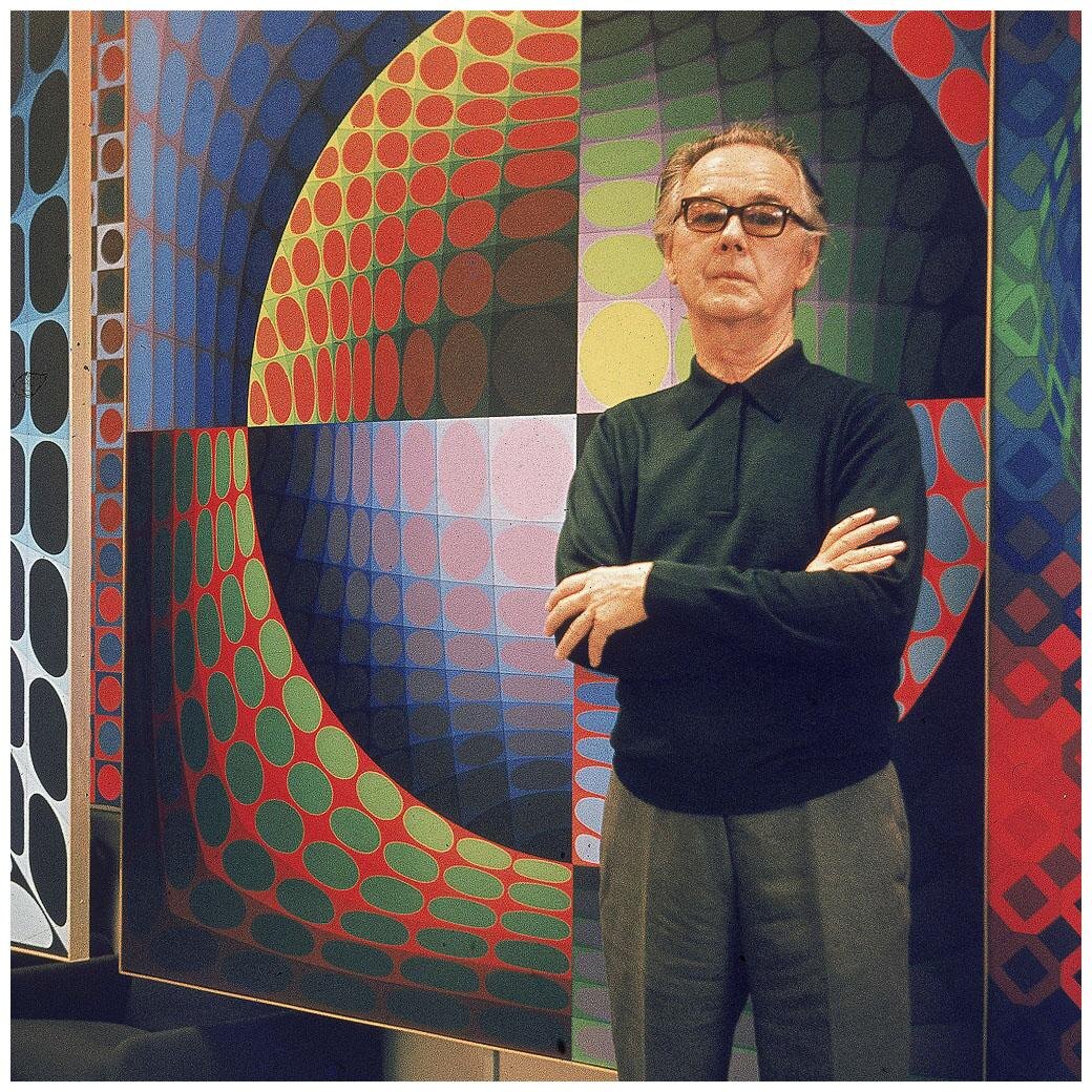 Victor Vasarely. Photo. 1978previousnextstart slideshowclose
