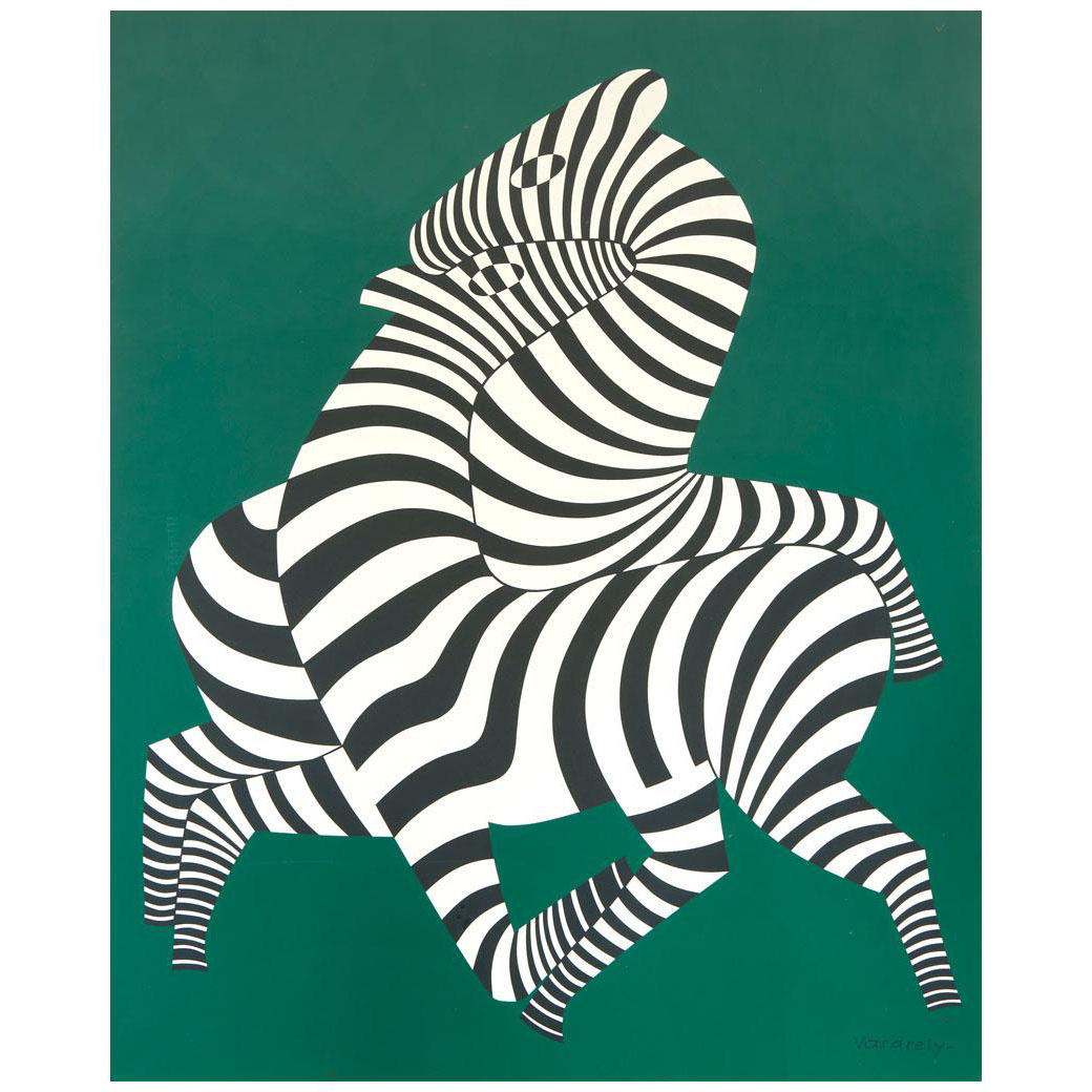 Victor Vasarely. Zebras on Green. 1940. Private Collectionpreviousnextstart slideshowclose
