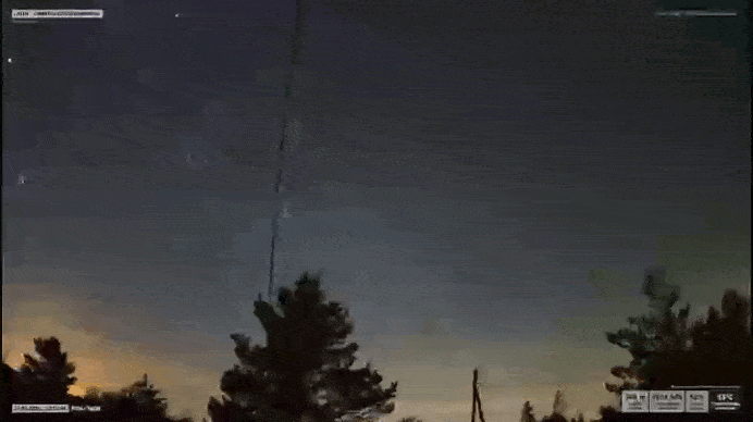 Съёмка из Хорватии