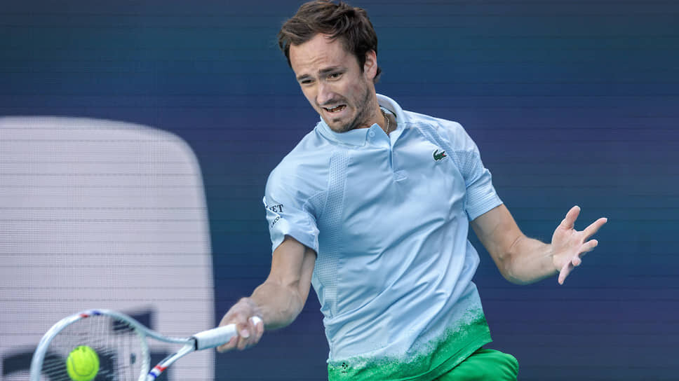 Даниил Медведев.📷Фото: CRISTOBAL HERRERA-ULASHKEVICH / EPA / ТАСС