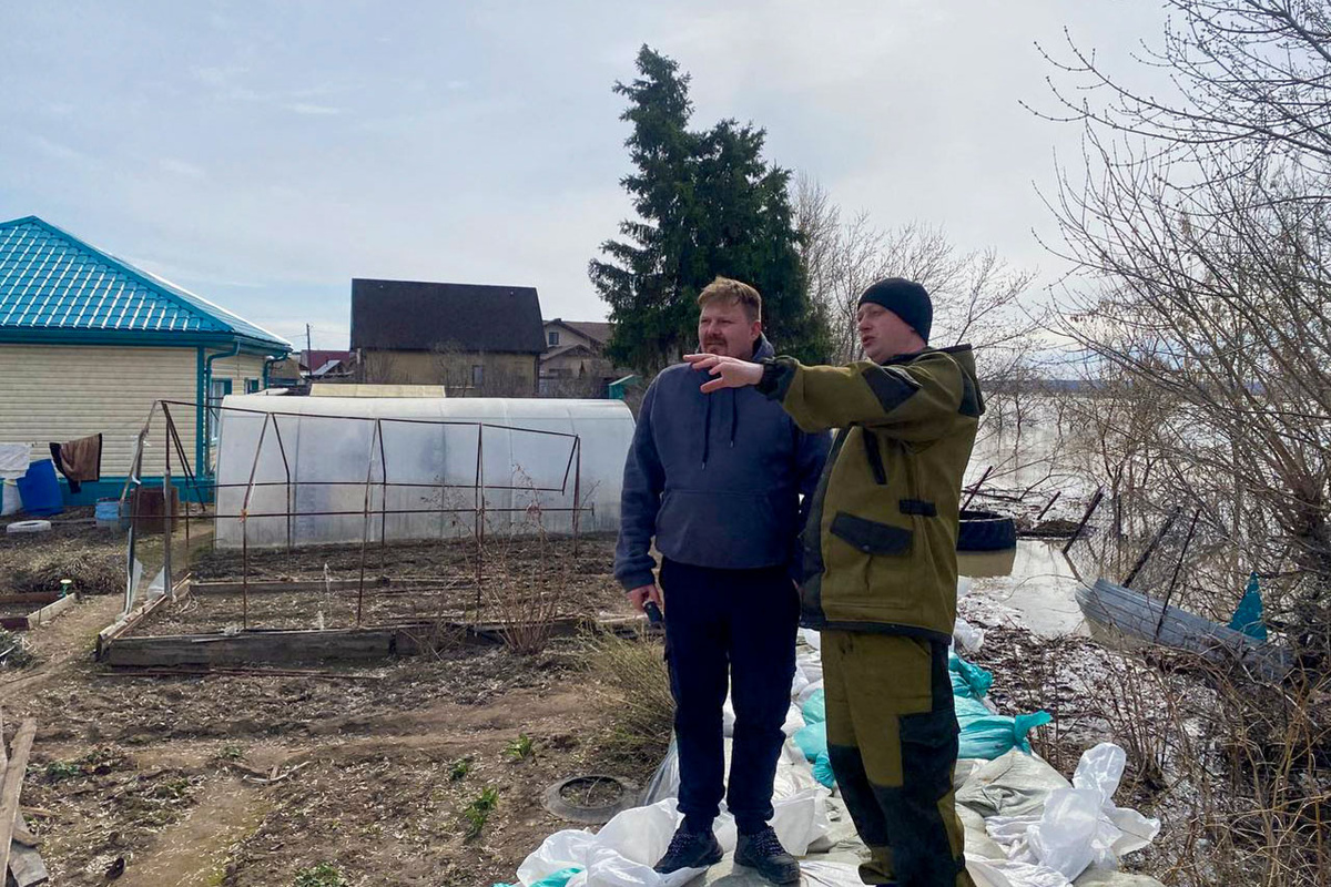 С 15–20 апреля уровень воды в реке Ишим поднимется до опасных значений у населенных пунктов Ильинка, Ишим и Абатское.  Фото: ФедералПресс / Наталья Шалыгина